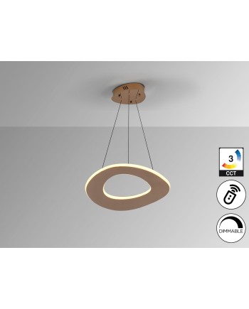 MIRENA- LAMPARA 1L ORO ROSA D50